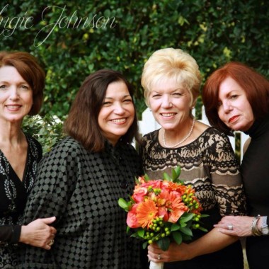 Wendy and Sisters at her Sister's Wedding
